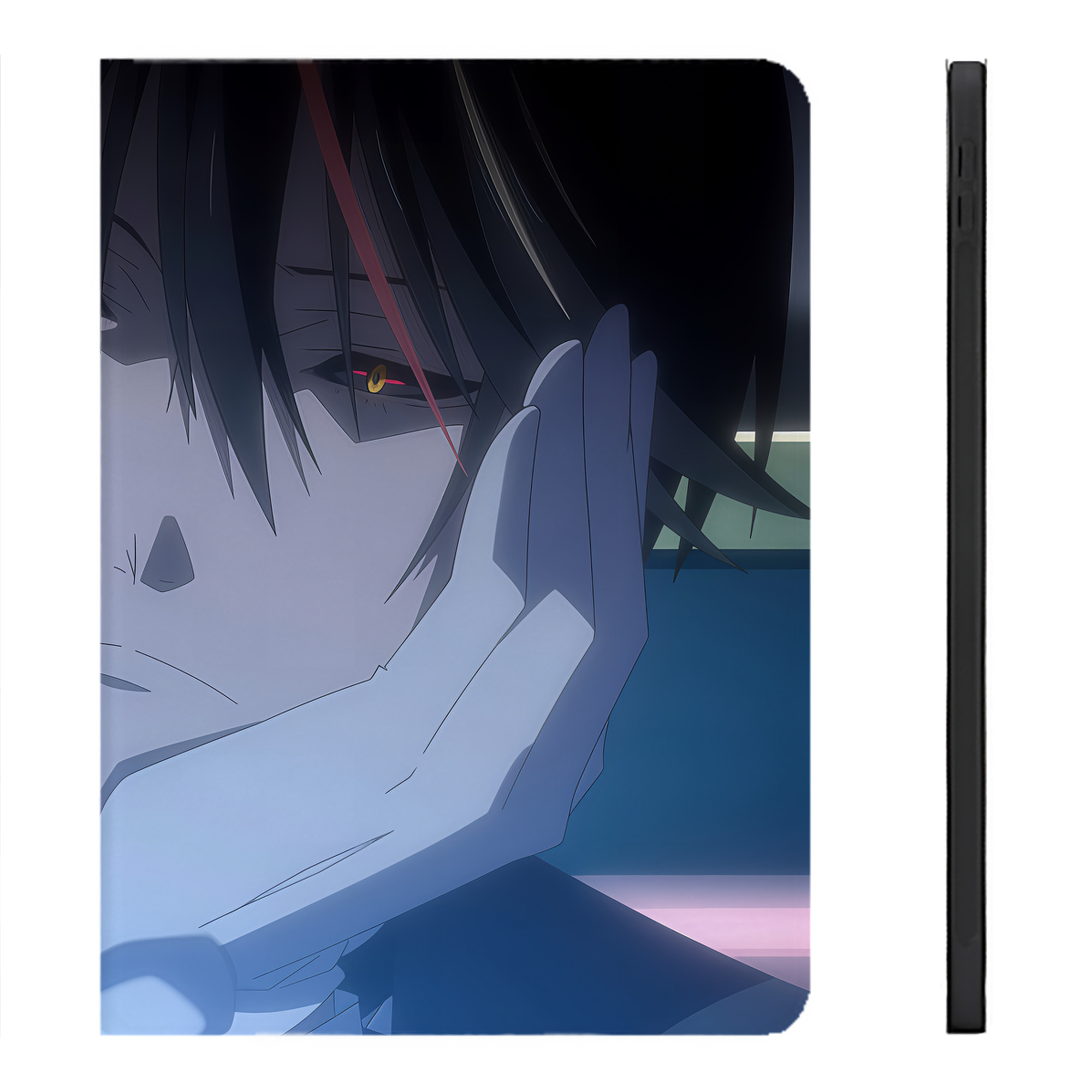 （画像用） 転スラ Regarding Reincarnated to Slime IPadケース ペンホルダー付き ブックスタイルデザイン